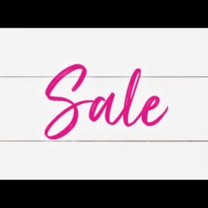 SALE ON MY WHOLE CLOSET